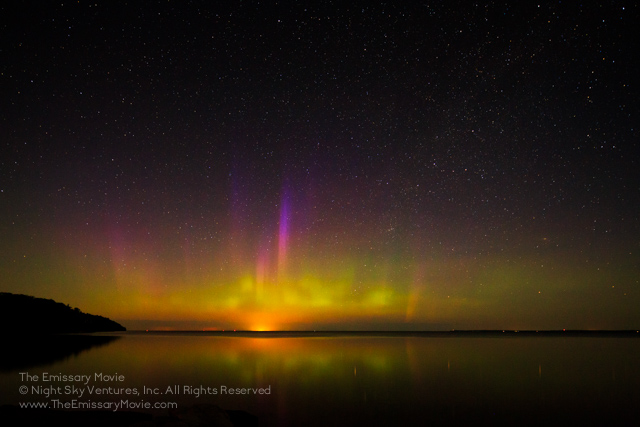 Aurora over Hedgehog Harbor